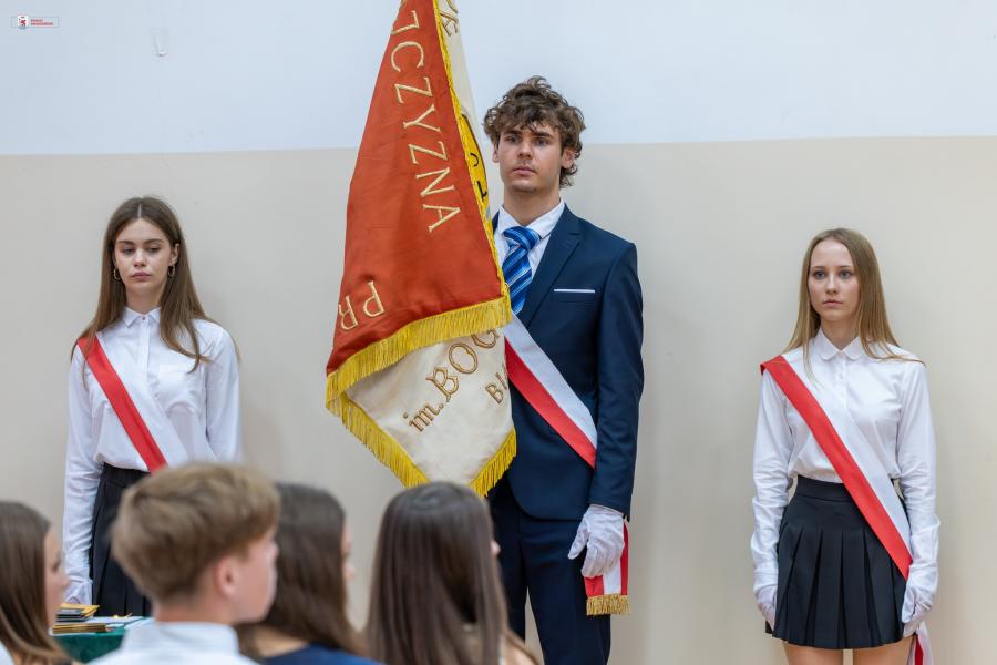 Uroczyste wręczenie nagród dla najlepszych uczniów LO im. Bogusława X w Białogardzie