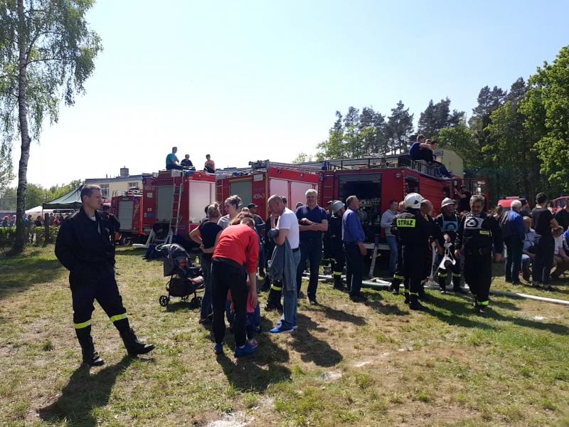 Zawody sportowo  - pożarnicze zakończył strażacki piknik.