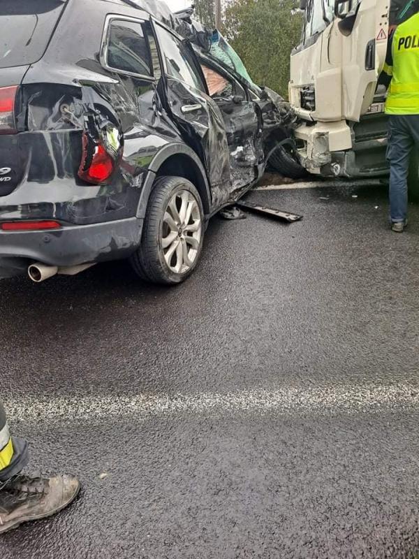 Zderzenie na obwodnicy Karlina