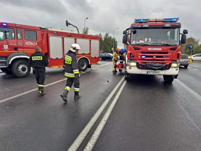 Zderzenie na obwodnicy Karlina