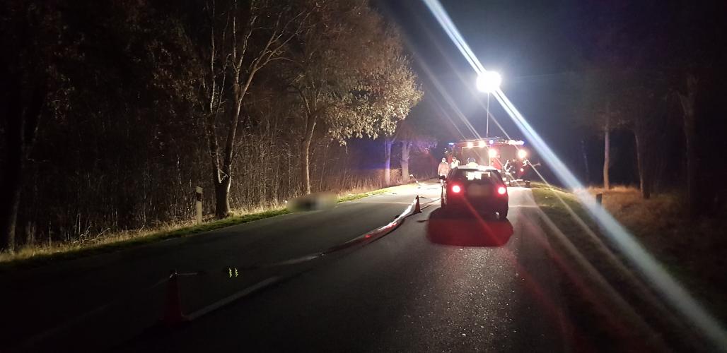 Śmiertelny wypadek pod Białogardem! 