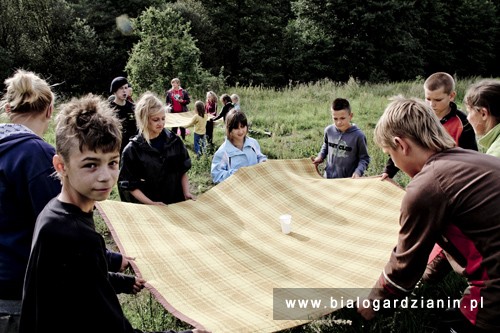 Biwak Harcerzy z Białogardu na Pojezierzu Drawskim