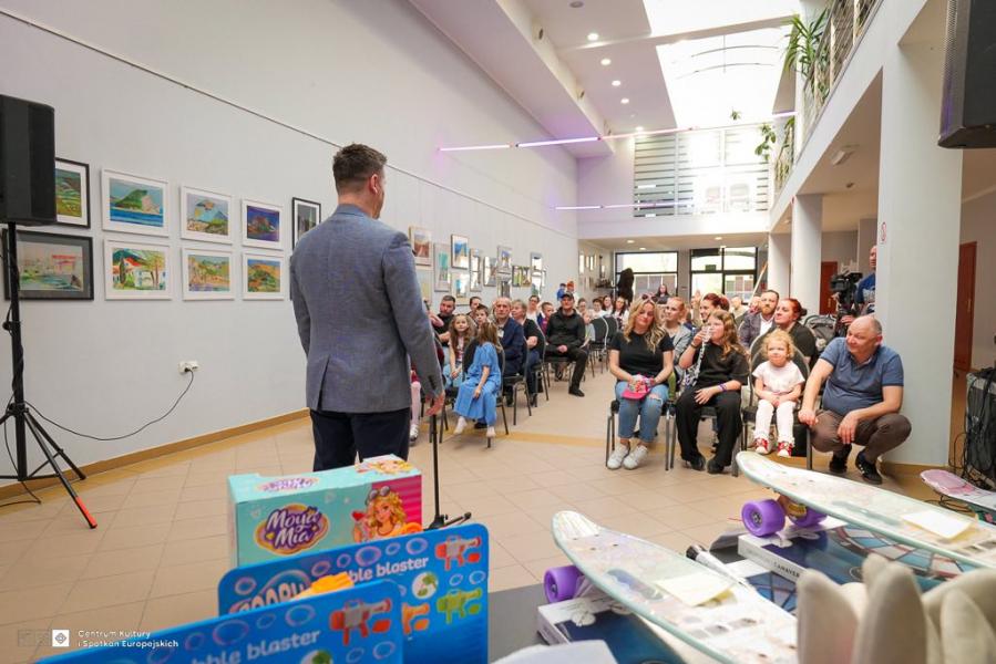 Uroczyste rozdanie nagród w konkursie na Ozdobę Wielkanocną.