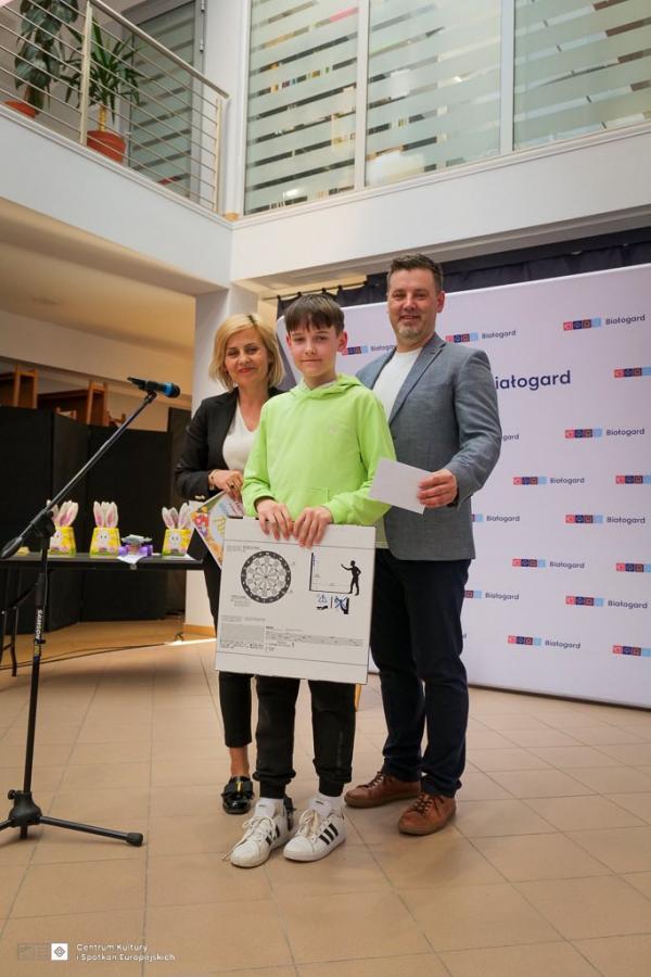 Uroczyste rozdanie nagród w konkursie na Ozdobę Wielkanocną.