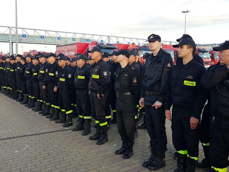 Powitanie strażaków Świnoujście i Białogard - duża porcja zdjęć!