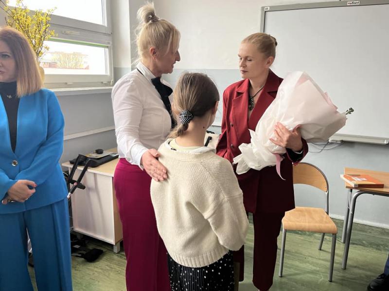 Minister Edukacji w Białogardzie