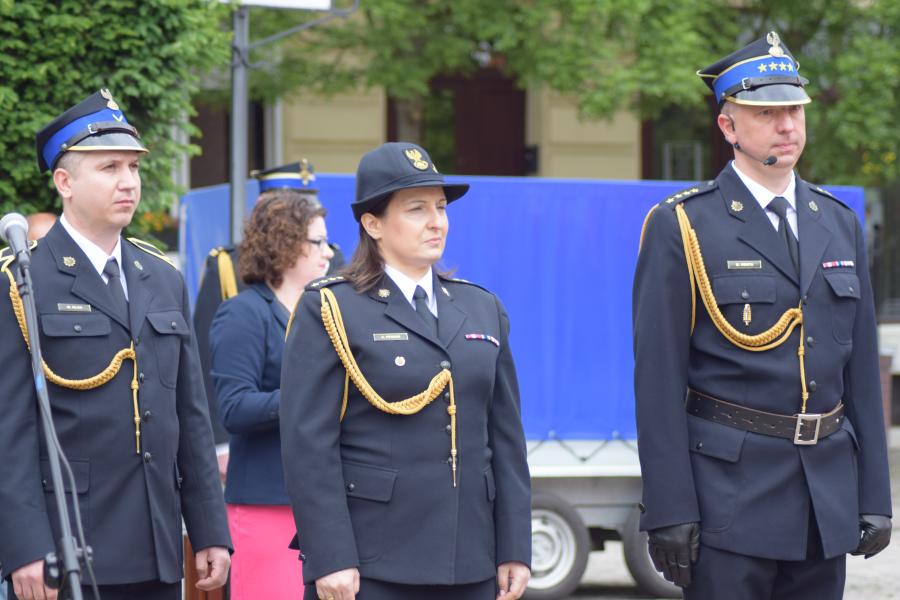 Powiatowe Obchody Dnia Strażaka w Białogardzie. Awanse i odznaczenia.