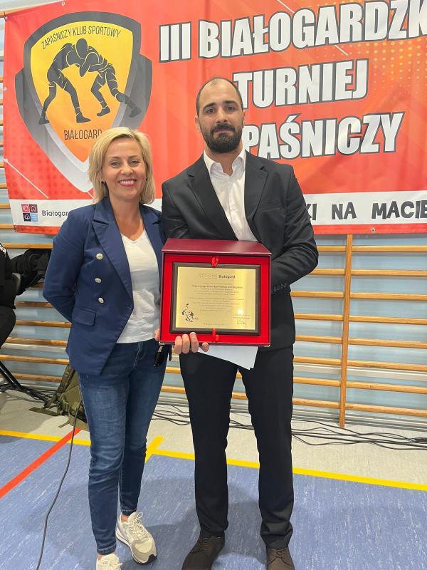 Turniej z okazji 5-lecia Zapaśniczego Klubu Sportowego w Białogardzie