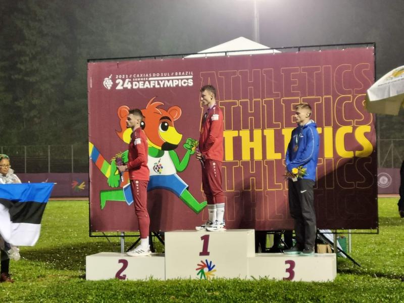 Złoty medal Bartosza Brzezickiego