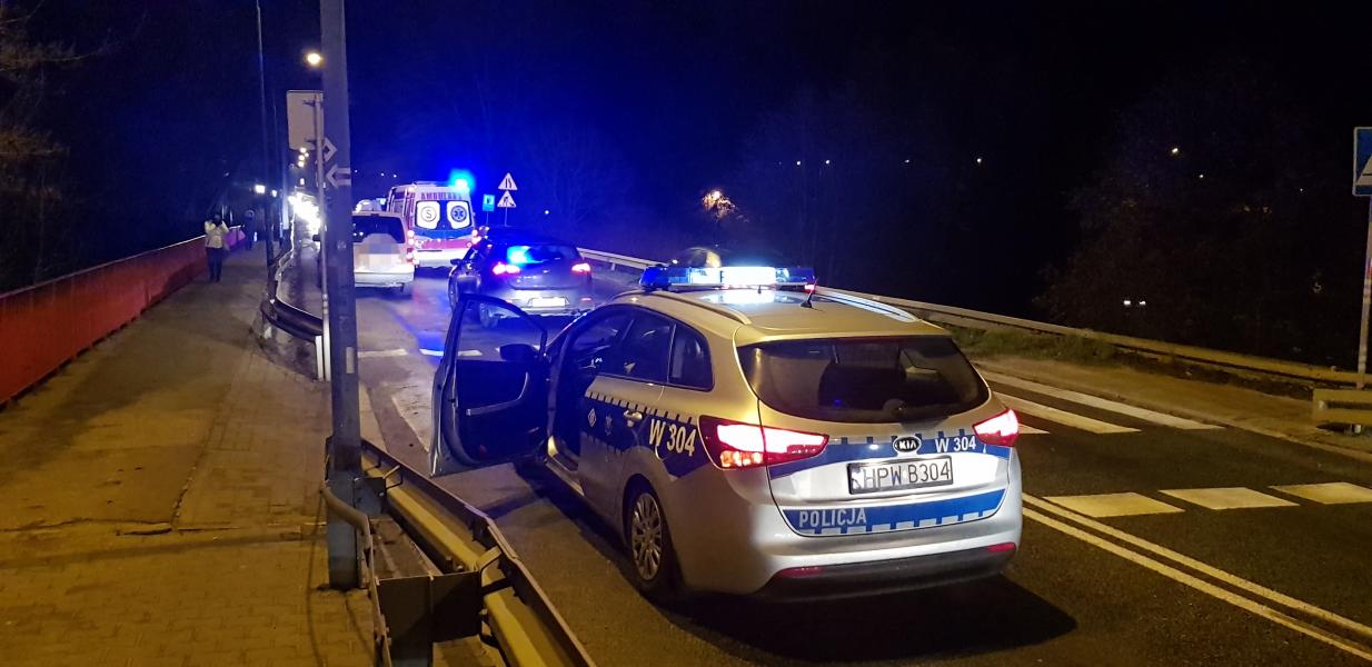 Potrącenie na przejściu dla pieszych w Białogardzie. 