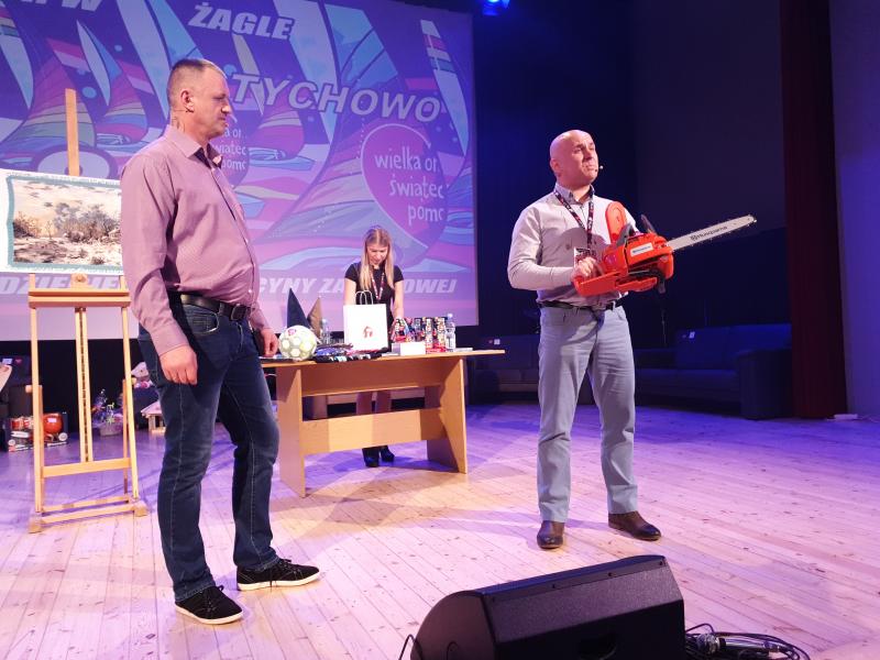 28. Finał WOŚP w Tychowie - zlicytowano złote serduszko.  Padł rekord zbiórki! ZDJĘCIA 