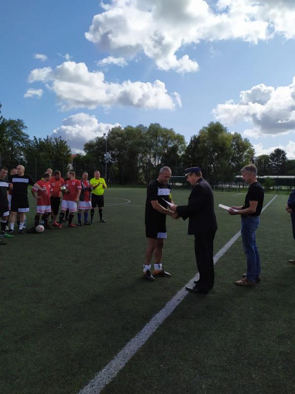 Turniej służb mundurowych o puchar komendanta PSP.