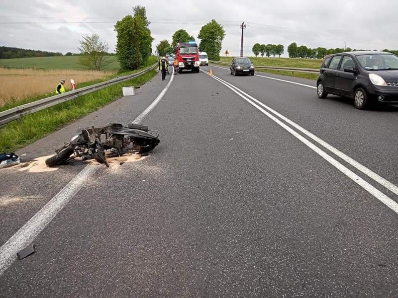 Śmiertelny wypadek w Biesiekierzu.