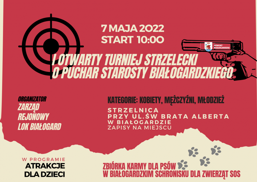 1 Otwarty Turniej Strzelecki o Puchar Starosty Białogardzkiego