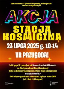 Kosmiczna przygoda w Białogardzie – wirtualny lot na Międzynarodową Stację Kosmiczną.