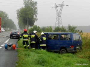 Wypadek koło Karlina