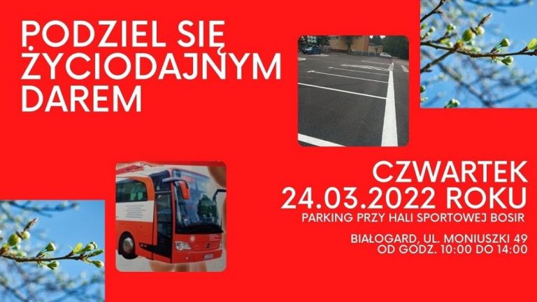 Krwiobus w Białogardzie