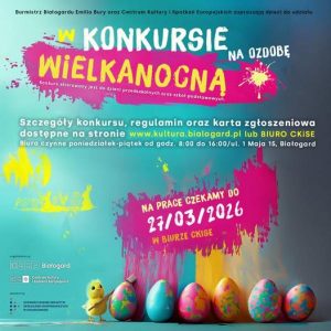 Wielkanocna kreatywność dzieci – konkurs w Białogardzie
