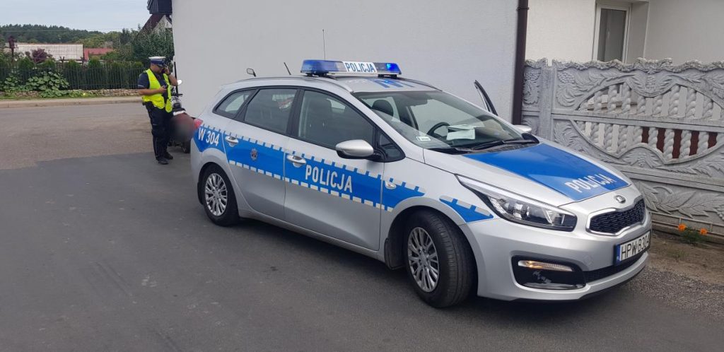 Na skuterach z promilami – turyści z Białogardu.