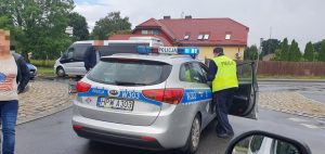 Potrącenie rowerzystki w Białogardzie