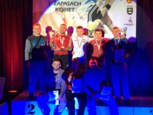 Worek medali zapaśników AKS Białogard