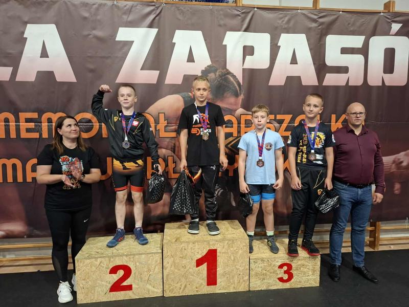 Udany weekend białogardzkich zapaśników