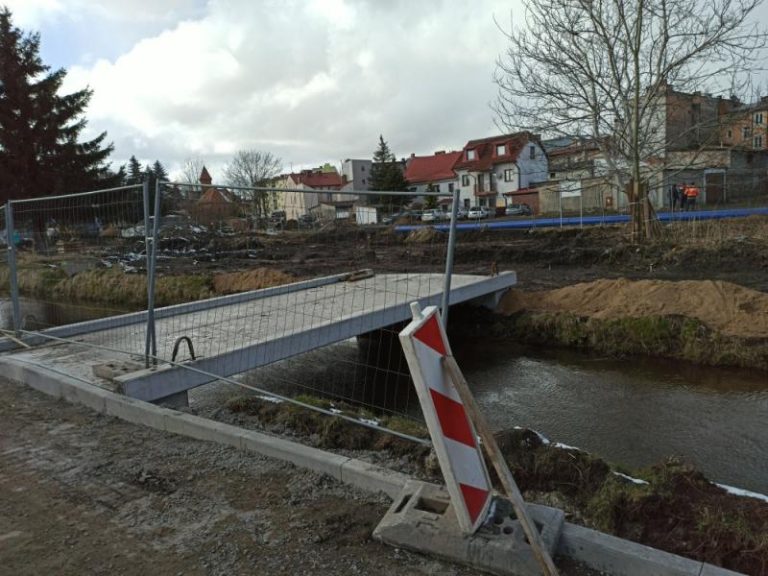 Trwają prace nad remontem Zaułka Drzewnego w Białogardzie