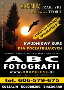KURS FOTOGRAFICZNY DLA POCZĄTKUJĄCYCH
