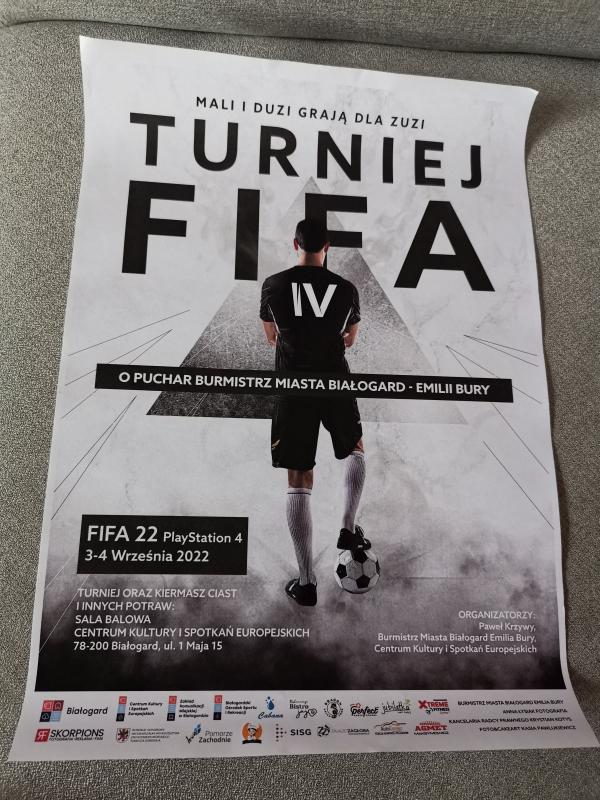 IV Białogardzki Turniej FIFA – Mali i Duzi grają dla Zuzi.