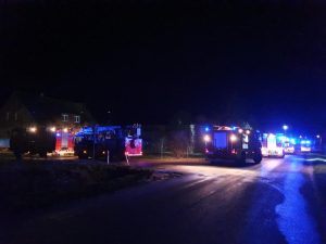 Tragiczny finał pożaru w Pobłociu Wielkim – śmierć poniosły dwie osoby!