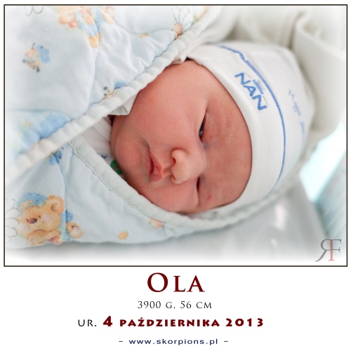 Białogardzkie noworodki Październik 2013