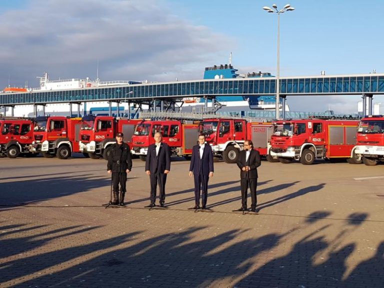 Powitanie strażaków Świnoujście i Białogard – duża porcja zdjęć!