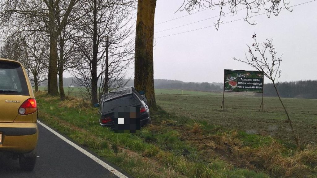 Wypadek pod Białogardem – Sprawca odjechał z miejsca zdarzenia!