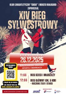XIV Bieg Sylwestrowy w Białogardzie – sportowe zakończenie roku 2025