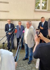 Punkt krwiodawstwa w Białogardzie.