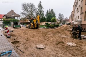 Trwają prace nad przebudową ul. Grunwaldzkiej