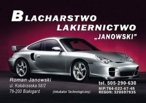 Blacharstwo Lakiernictwo