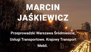 Marcin Jaśkiewicz MJ Transport Warszawa